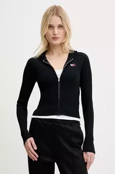 Кардиган Tommy Jeans, черный