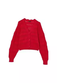 Кардиган Traforato Calliope, цвет fucsia