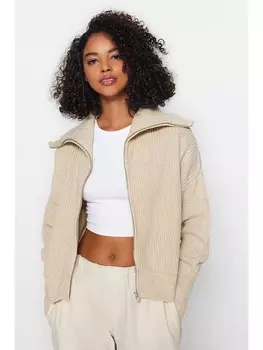 Кардиган trendyol Cardigan, бежевый