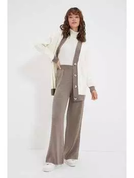 Кардиган trendyol, цвет wei/taupe