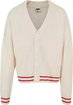 Кардиган URBAN CLASSICS "Мужской спортивный кардиган свободного кроя Urban Classics", белый