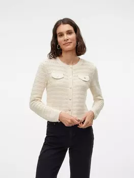 Кардиган Vero Moda, бежевый