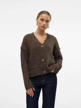 Кардиган Vero Moda, коричневый