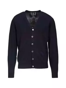 Кардиган Versace, синий