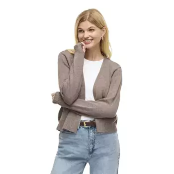 Кардиган Vila Ril Short, серый
