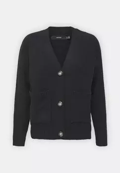 Кардиган Vmboom V Neck Button Cardigan Vero Moda, черный