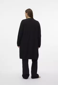 Кардиган VMCSABA POCKET COATIGAN Vero Moda Curve, черный