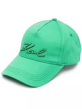 Karl Lagerfeld бейсболка K/Signature, зеленый