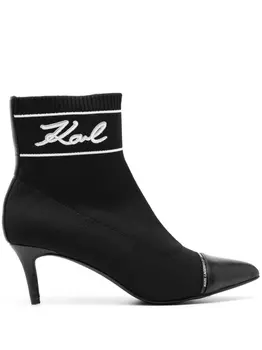 Karl Lagerfeld ботильоны Pandara 60, черный