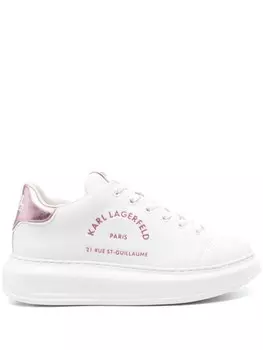 Karl Lagerfeld кеды Kapri, белый