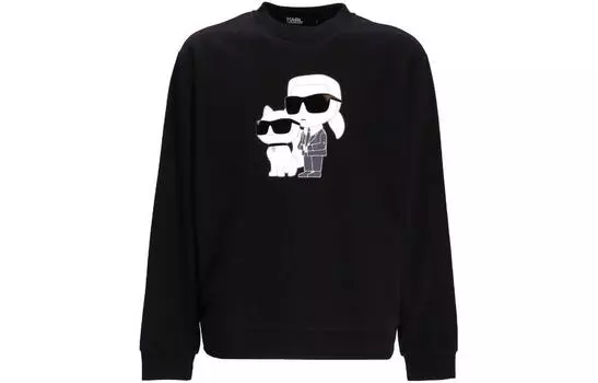 KARL LAGERFELD Мужская толстовка, цвет Black