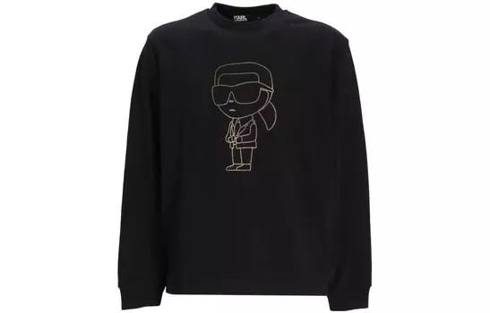 KARL LAGERFELD Мужская толстовка, цвет Black