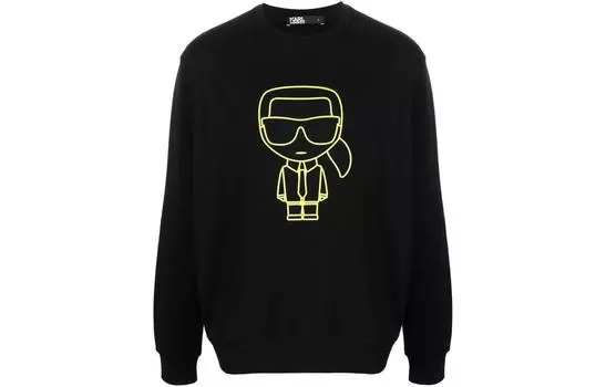 KARL LAGERFELD Мужская толстовка, цвет Black
