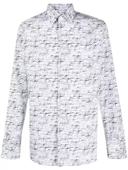 Karl Lagerfeld рубашка Karl Signature, белый
