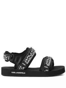 Karl Lagerfeld сандалии Atlantik Speculum, черный
