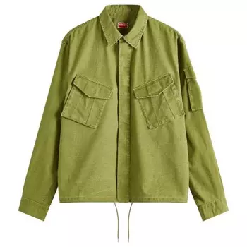 Карманная рубашка Kenzo, хаки