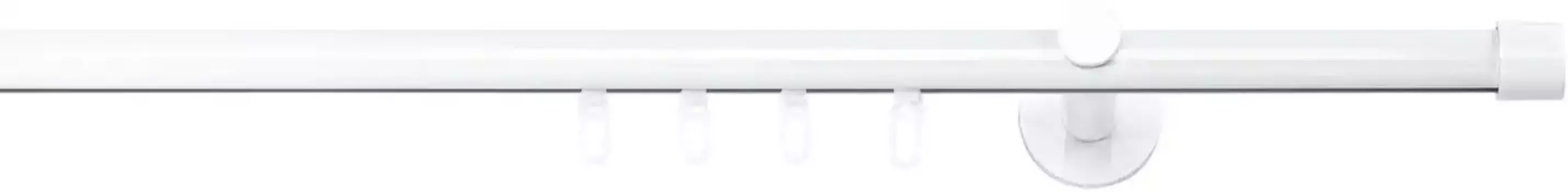 Карниз для штор mydeco "Cap function 20mm", 1 направляющая, фиксированный размер 270 см, белый