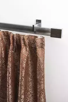 Карниз GARESA "Inline", 1 направляющая 120 см, цвет edelstahlfarben