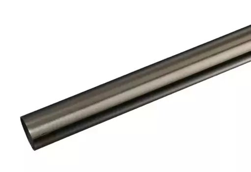 Карниз Liedeco "Fixma", 1 направляющая, фиксированный размер 240 см, 20 мм, цвет edelstahlfarben