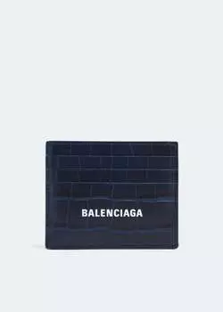 Картхолдер BALENCIAGA Cash card holder, синий
