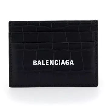 Картхолдер Balenciaga, черный/белый