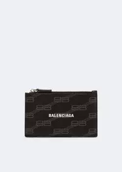 Картхолдер BALENCIAGA Long cash coin & cardholder, принт