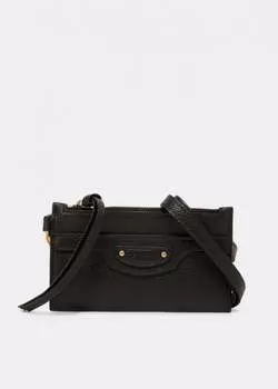Картхолдер BALENCIAGA Neo Classic cardholder, черный