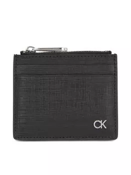 Картхолдер Ck Must Cardholder W/Zip Calvin Klein, черный