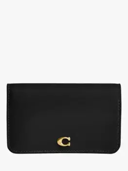 Картхолдер Coach Essential Leather Slim, черный