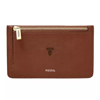 Картхолдер Fossil Howard Bison, коричневый