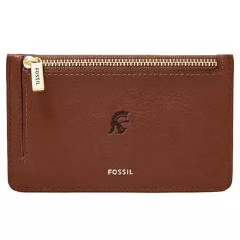 Картхолдер Fossil Usc Trojans, коричневый