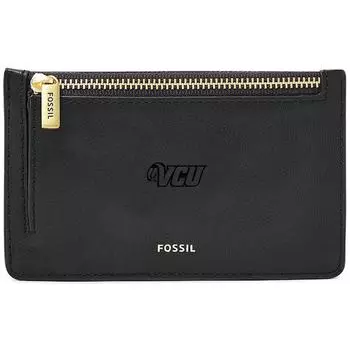 Картхолдер Fossil Vcu Rams, черный