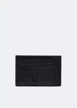 Картхолдер GUCCI GG Marmont card case, черный