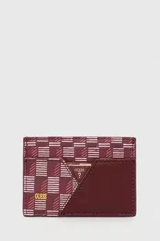 Картхолдер Guess, гранатовый