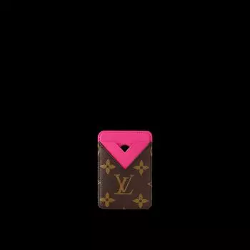 Картхолдер Louis Vuitton, розовый