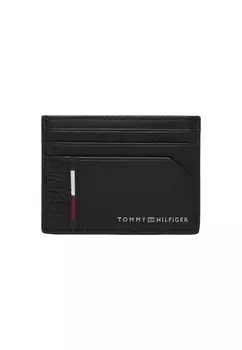 Картхолдер мужской Tommy Hilfiger кожаный, черный