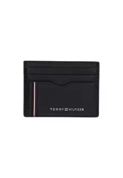 Картхолдер мужской Tommy Hilfiger кожаный, черный