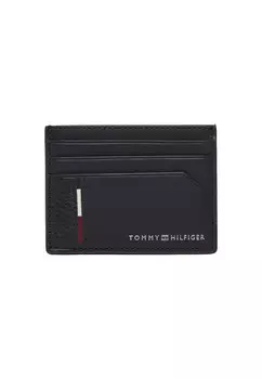 Картхолдер мужской Tommy Hilfiger кожаный, черный