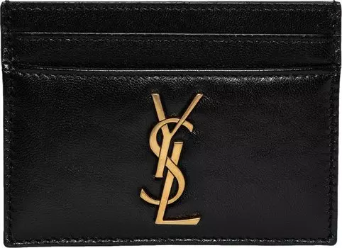 Картхолдер Saint Laurent 'Black', черный