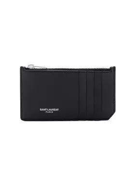 Картхолдер Saint Laurent, черный