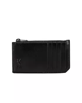 Картхолдер Saint Laurent YSL Credit, черный