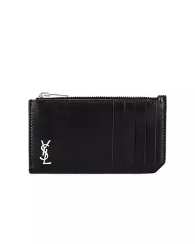 Картхолдер Saint Laurent YSL Credit, черный