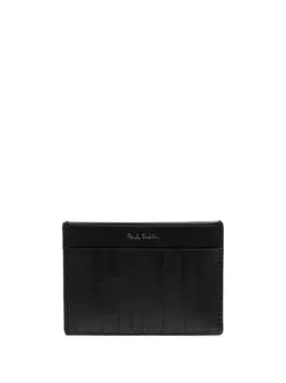 Картхолдер Shadow Stripe Paul Smith, черный