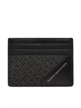 Картхолдер Tommy Hilfiger Monogram AM0AM12786, черный