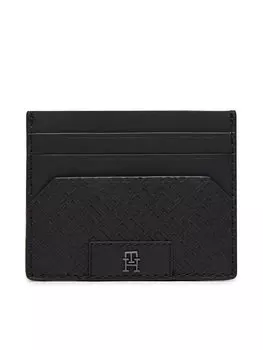 Картхолдер Tommy Hilfiger Th Monogram Cc Holder AM0AM12169, черный