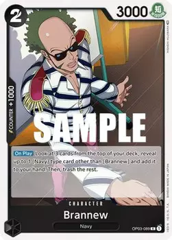 Карточная игра Brannew (OP03-089) Pillars of Strength Foil