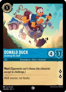 Карточная игра Donald Duck - Strutting His Stuff (144/204) - The First Chapter