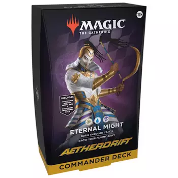 Карточная игра Mtg: Aetherdrift Commander Deck – Eternal Might Wizards Of The Coast