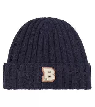 Кашемировая шапка Brunello Cucinelli Kids, синий