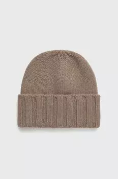 Кашемировая шляпа Emporio Armani, бежевый